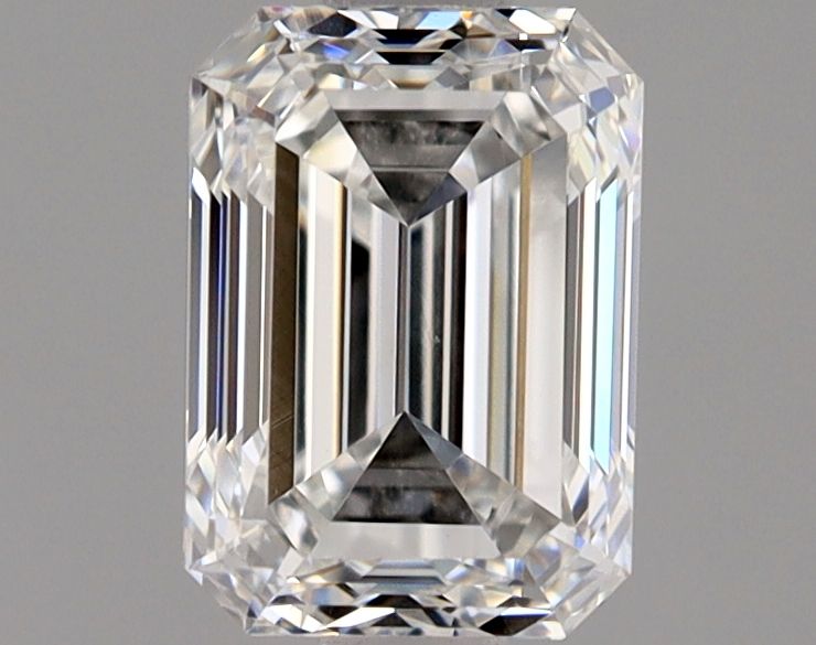 Diamante Naturale Taglio Smeraldo 1.01ct EX/EX F VS2 - GIA - 6.58x4.71x3.26mm