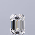Diamante Naturale Taglio Smeraldo 0.5ct VG/EX E VVS2 - GIA - 5.31x3.74x2.55mm