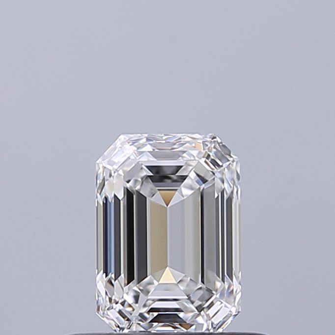Diamante Naturale Taglio Smeraldo 0.5ct VG/EX E VVS2 - GIA - 5.31x3.74x2.55mm