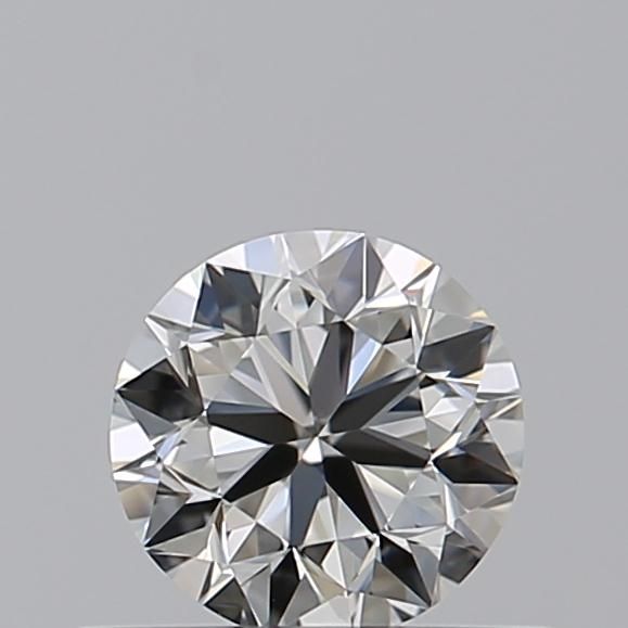 Diamante Naturale Taglio Brillante 0.5ct VG/EX/EX G VVS2 - IGI - 4.94x5.0x3.17mm