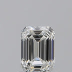 Diamante Naturale Taglio Smeraldo 0.71ct EX/EX F VVS1 - IGI - 5.85x4.23x2.87mm