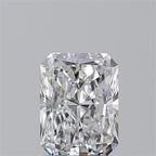 Diamante Naturale Taglio Radiant 1ct EX/EX D IF - GIA - 6.72x5.06x3.38mm