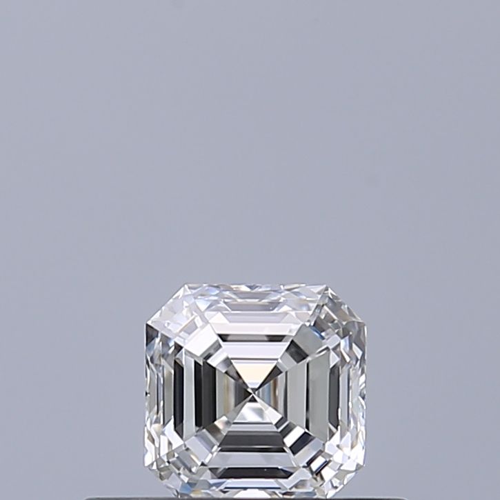 Diamante Naturale Taglio Asscher 0.33ct VG/EX E VVS2 - GIA - 3.84x3.84x2.57mm
