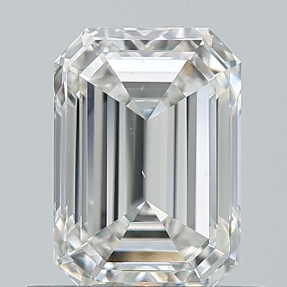Diamante Naturale Taglio Smeraldo 0.9ct EX/EX G VS1 - IGI - 6.47x4.52x3.08mm
