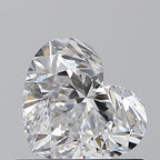 Diamante Naturale Taglio Cuore 0.71ct VG/EX D VS1 - GIA - 5.27x6.19x3.62mm
