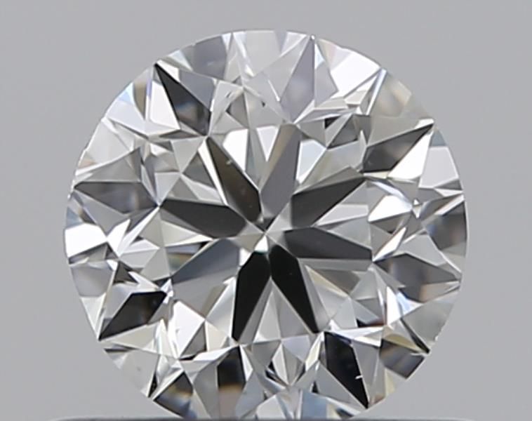 Diamante Naturale Taglio Brillante 0.5ct VG/G/VG H VS2 - GIA - 4.89x4.98x3.18mm