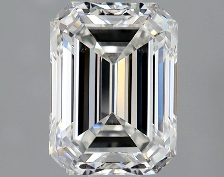 Diamante Naturale Taglio Smeraldo 1.01ct EX/EX F VS2 - GIA - 6.59x4.82x3.31mm