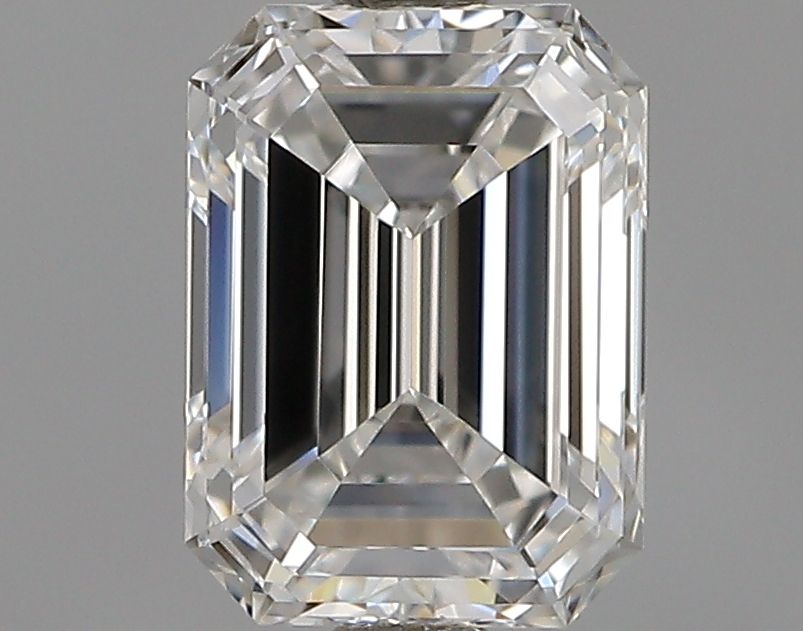 Diamante Naturale Taglio Smeraldo 0.52ct G/EX F IF - GIA - 5.39x3.96x2.67mm