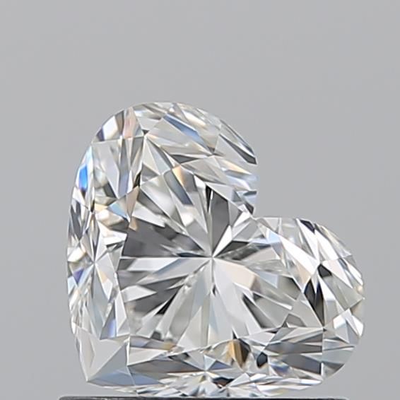 Diamante Naturale Taglio Cuore 1.01ct EX/EX G VS1 - GIA - 5.73x6.89x4.39mm