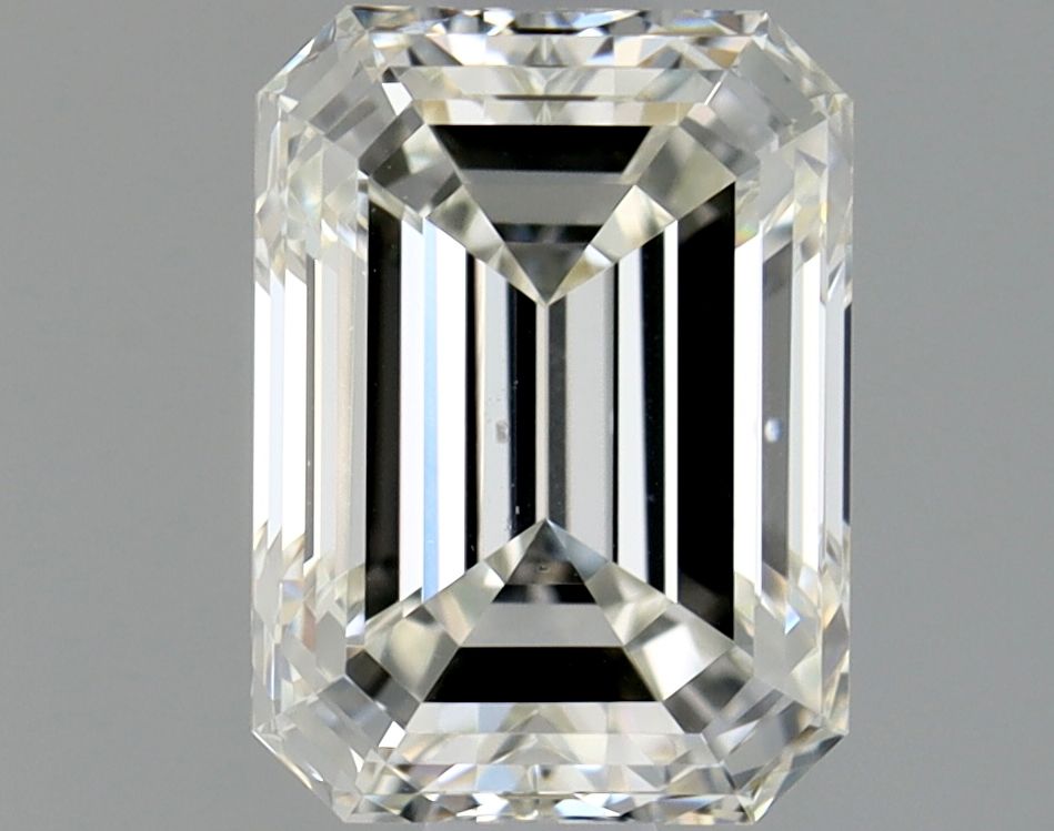 Diamante Naturale Taglio Smeraldo 1ct VG/EX J VS2 - GIA - 6.58x4.8x3.34mm