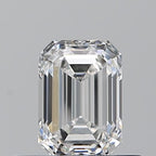 Diamante Naturale Taglio Smeraldo 0.55ct EX/EX F IF - GIA - 5.5x3.91x2.61mm