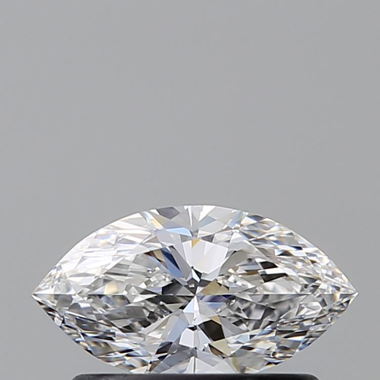 Diamante Naturale Taglio Marquise 0.5ct VG/EX E VVS1 - GIA - 7.7x4.18x2.63mm