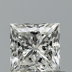Diamante Naturale Taglio Princess 0.73ct EX/EX G IF - IGI - 4.87x4.83x3.57mm