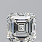 Diamante Naturale Taglio Asscher 0.8ct EX/VG I VVS1 - GIA - 5.09x5.01x3.4mm