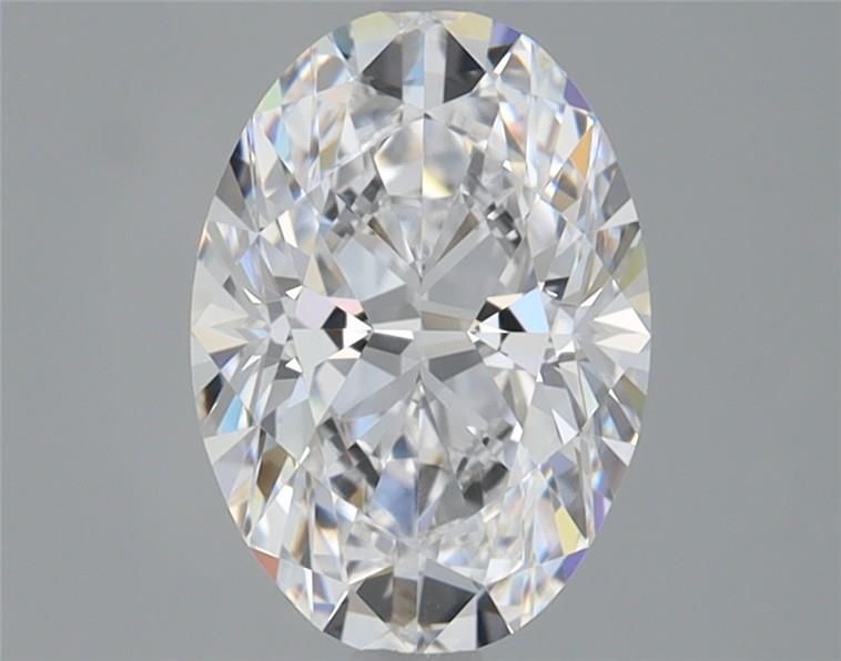 Diamante Naturale Taglio Ovale 1.16ct EX/EX D VVS1 - GIA - 8.36x5.85x3.7mm