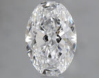 Diamante Naturale Taglio Ovale 0.58ct VG/EX D VVS2 - GIA - 6.84x4.59x2.88mm