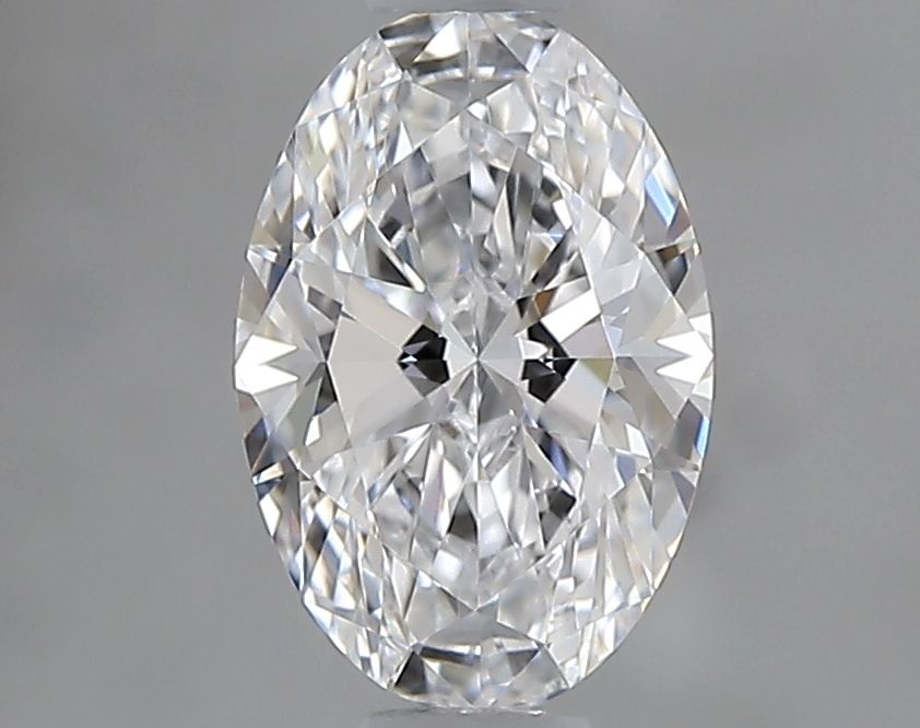 Diamante Naturale Taglio Ovale 0.58ct VG/EX D VVS2 - GIA - 6.84x4.59x2.88mm