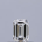 Diamante Naturale Taglio Smeraldo 0.33ct EX/EX D IF - GIA - 4.81x3.19x2.15mm