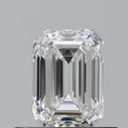 Diamante Naturale Taglio Smeraldo 0.6ct VG/EX F VS1 - GIA - 5.66x4.02x2.68mm