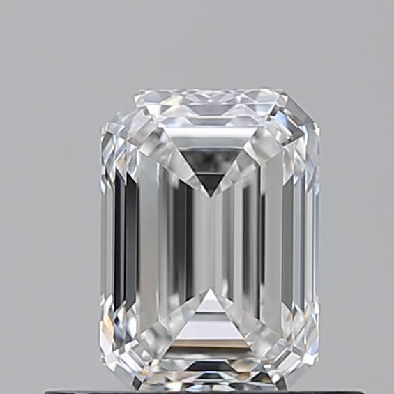 Diamante Naturale Taglio Smeraldo 0.6ct VG/EX F VS1 - GIA - 5.66x4.02x2.68mm