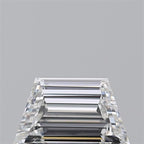 Diamante Naturale Taglio Trapezio 0.5ct EX/EX E VS1 - GIA - 6.44x3.72x2.43mm