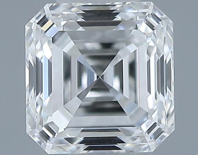 Diamante Naturale Taglio Asscher 0.5ct EX/EX F VS1 - GIA - 4.31x4.23x2.9mm