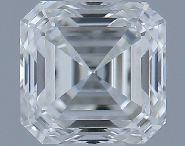 Diamante Naturale Taglio Asscher 0.53ct EX/EX I VVS1 - GIA - 4.45x4.37x2.92mm