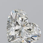 Diamante Naturale Taglio Cuore 0.9ct EX/EX J VVS2 - GIA - 5.58x6.68x4.2mm