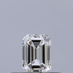 Diamante Naturale Taglio Smeraldo 0.31ct VG/EX E VVS1 - GIA - 4.47x3.26x2.23mm