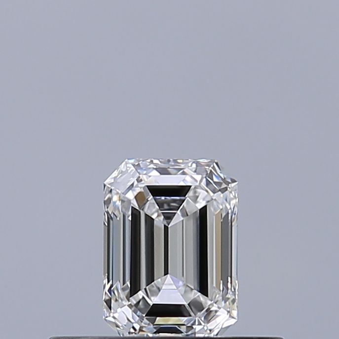 Diamante Naturale Taglio Smeraldo 0.31ct VG/EX E VVS1 - GIA - 4.47x3.26x2.23mm
