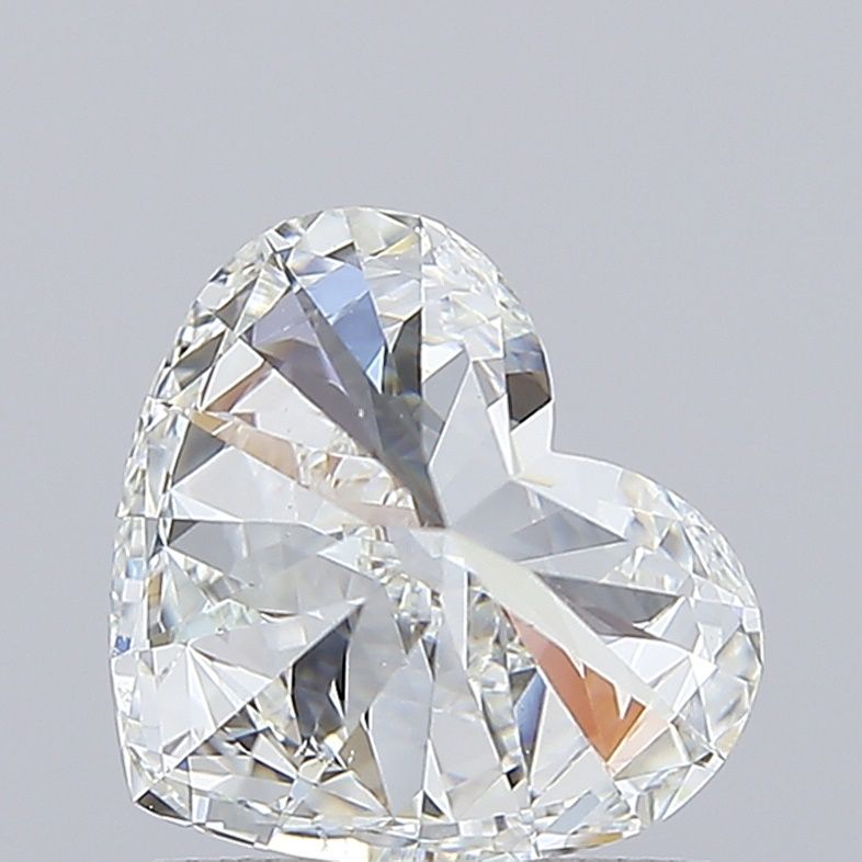 Diamante Naturale Taglio Cuore 1.3ct EX/EX G VS1 - GIA - 6.56x7.49x4.37mm