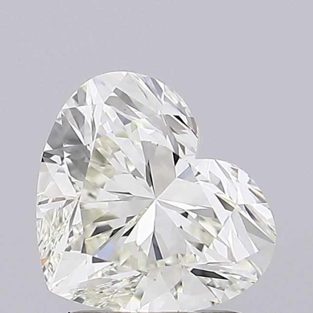 Diamante Naturale Taglio Cuore 1.61ct EX/EX J VVS1 - IGI - 6.87x7.97x4.85mm