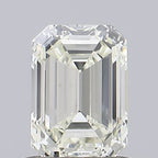 Diamante Naturale Taglio Smeraldo 0.9ct EX/EX J VVS2 - IGI - 6.4x4.54x3.16mm