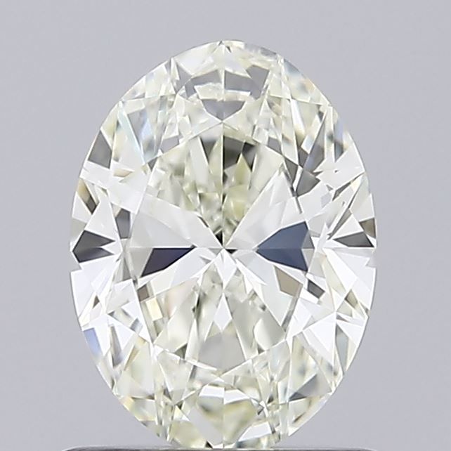 Diamante Naturale Taglio Ovale 0.9ct EX/EX J VVS1 - IGI - 7.47x5.45x3.34mm