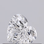 Diamante Naturale Taglio Cuore 0.24ct G/G E VS1 - GIA - 3.9x4.39x2.49mm