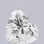 Diamante Naturale Taglio Cuore 1.33ct EX/EX I VVS1 - IGI - 6.5x7.43x4.69mm
