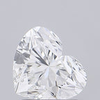 Diamante Naturale Taglio Cuore 1.04ct EX/EX F VVS1 - IGI - 5.9x6.89x4.32mm