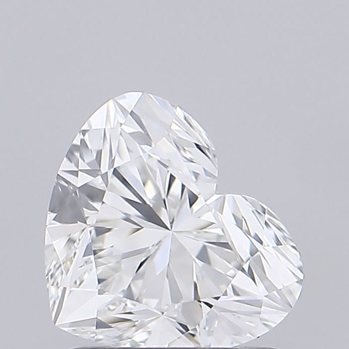 Diamante Naturale Taglio Cuore 1.04ct EX/EX F VVS1 - IGI - 5.9x6.89x4.32mm