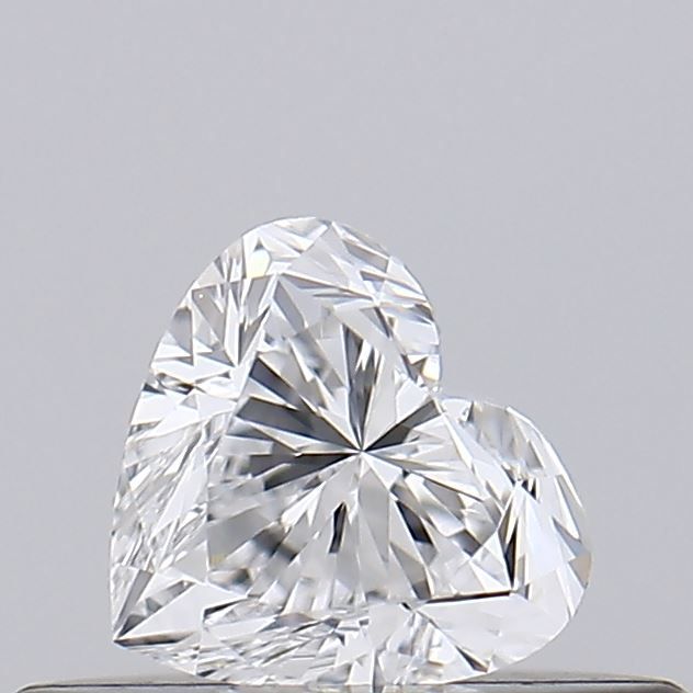 Diamante Naturale Taglio Cuore 0.24ct G/VG E IF - GIA - 3.74x4.13x2.64mm