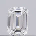 Diamante Naturale Taglio Smeraldo 0.22ct G/G E VVS1 - GIA - 4.03x2.88x1.91mm