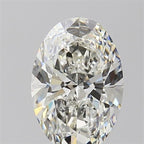 Diamante Naturale Taglio Ovale 1.17ct VG/EX I IF - GIA - 8.49x5.76x3.71mm
