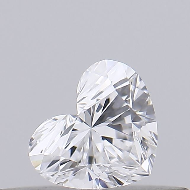 Diamante Naturale Taglio Cuore 0.18ct G/EX D VVS2 - GIA - 3.31x3.94x2.42mm
