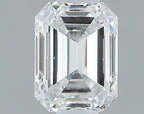 Diamante Naturale Taglio Smeraldo 0.5ct VG/EX F VS2 - GIA - 5.05x3.81x2.63mm