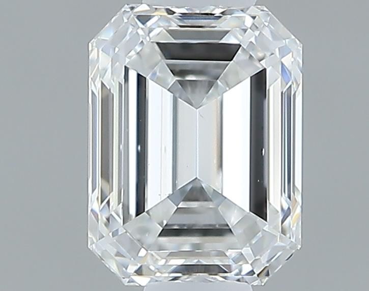Diamante Naturale Taglio Smeraldo 0.5ct VG/EX F VS2 - GIA - 5.05x3.81x2.63mm