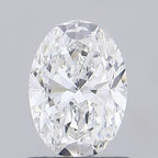 Diamante Naturale Taglio Ovale 0.9ct EX/EX E VVS2 - IGI - 7.5x5.28x3.32mm