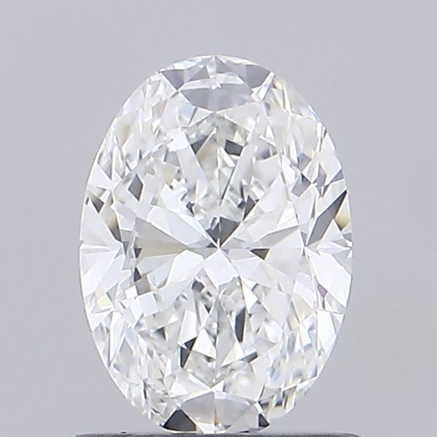 Diamante Naturale Taglio Ovale 0.9ct EX/EX E VVS2 - IGI - 7.5x5.28x3.32mm