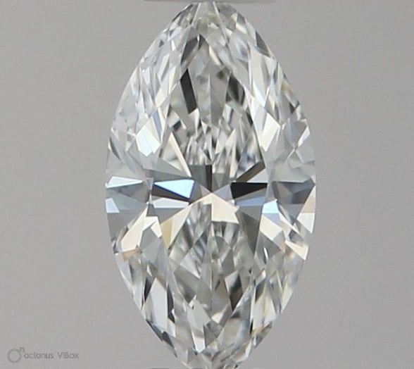 Diamante Naturale Taglio Marquise 0.28ct VG/EX G VVS1 - GIA - 6.6x3.51x2.13mm