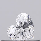 Diamante Naturale Taglio Cuore 0.2ct VG/G D VVS1 - GIA - 3.61x4.09x2.49mm