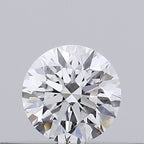 Diamante Taglio Brillante 0.18ct VG/EX/EX D VVS1 - GIA - 3.6x3.62x2.26mm
