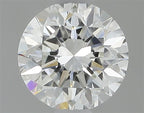 Diamante Naturale Taglio Brillante 0.5ct VG/EX/EX F VVS2 - IGI - 4.97x5.0x3.22mm